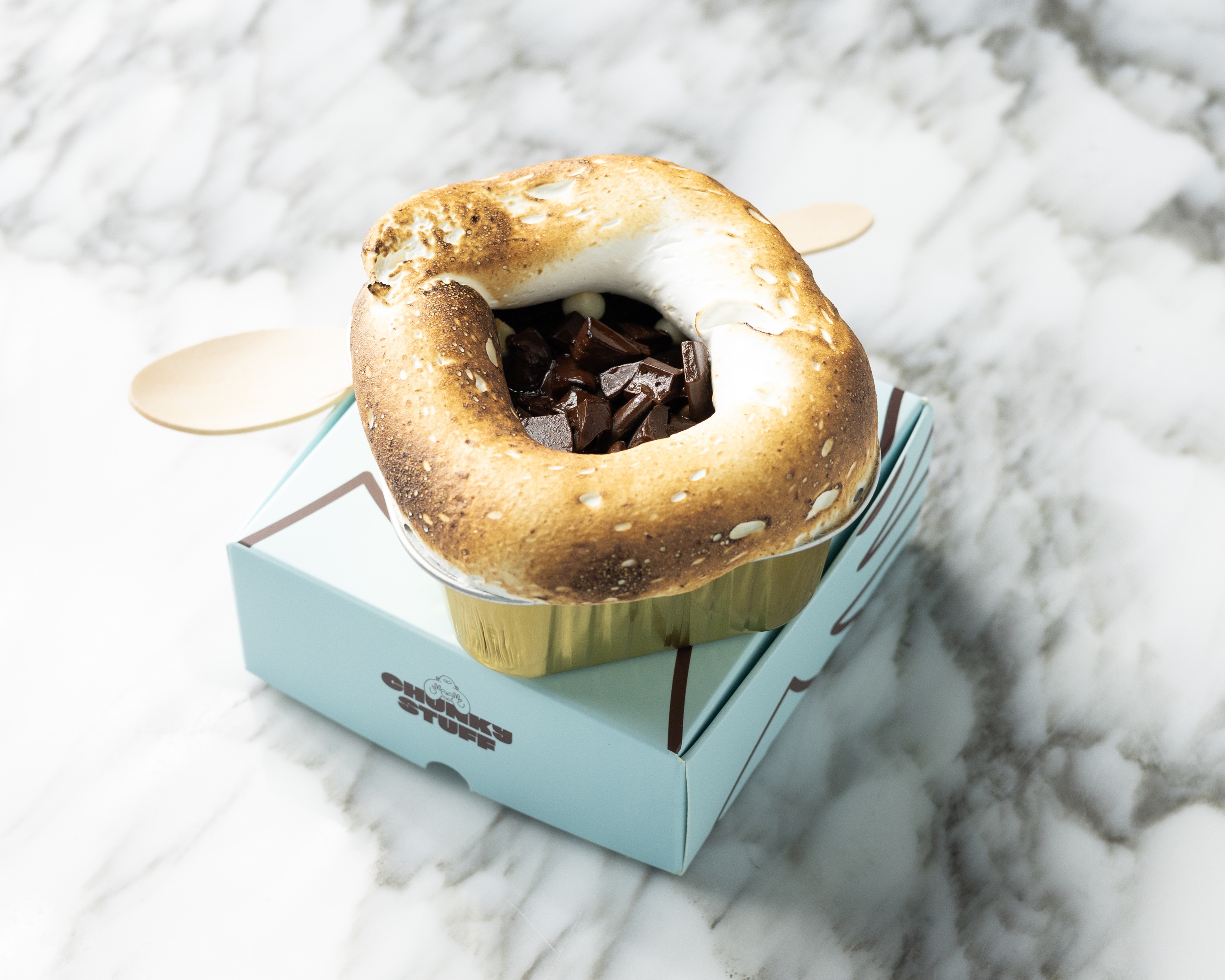 S'mores Brownie Molten